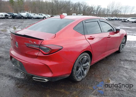 2021 Acura Tlx A-Spec Package из США, поврежденный, VIN 19UUB5F57MA015754